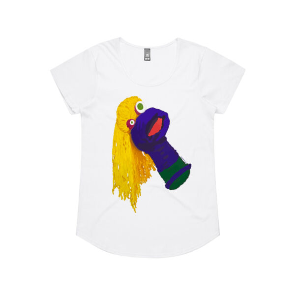 Sock Puppet #10 Scoop Neck Thumbnail